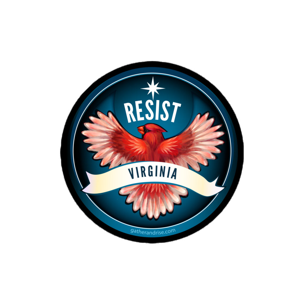 State Bird Rebel Resist Sticker
