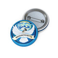 Rebel Resist State Bird Of Massachusetts Black Chickadee Pin